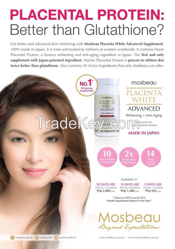 Mosbeau Placenta White Advanced Supplement