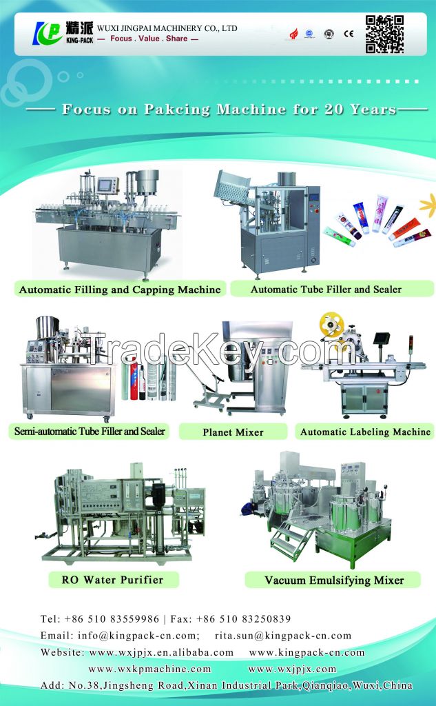 KP350-B  automatic plastic tube filling and sealing machine with date printing