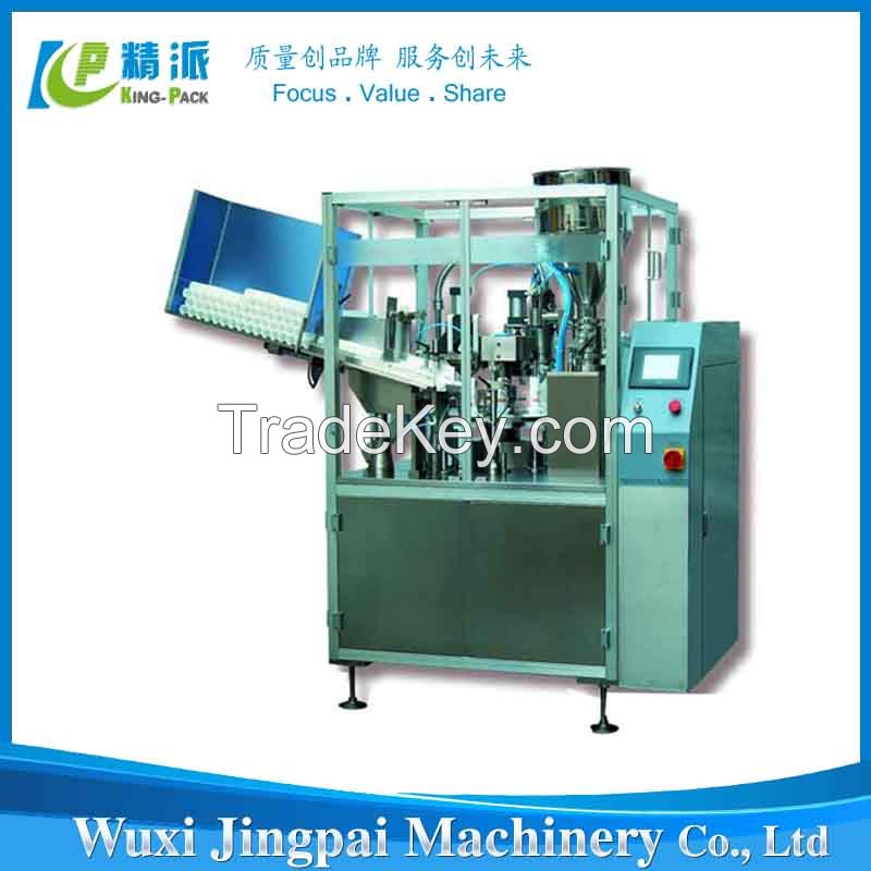 Fully automatic plastic sofe tube filling and sealing machine,KP350-B automatic tube fillling and sealing machine