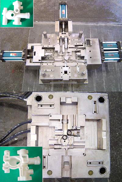 injection mold for connector