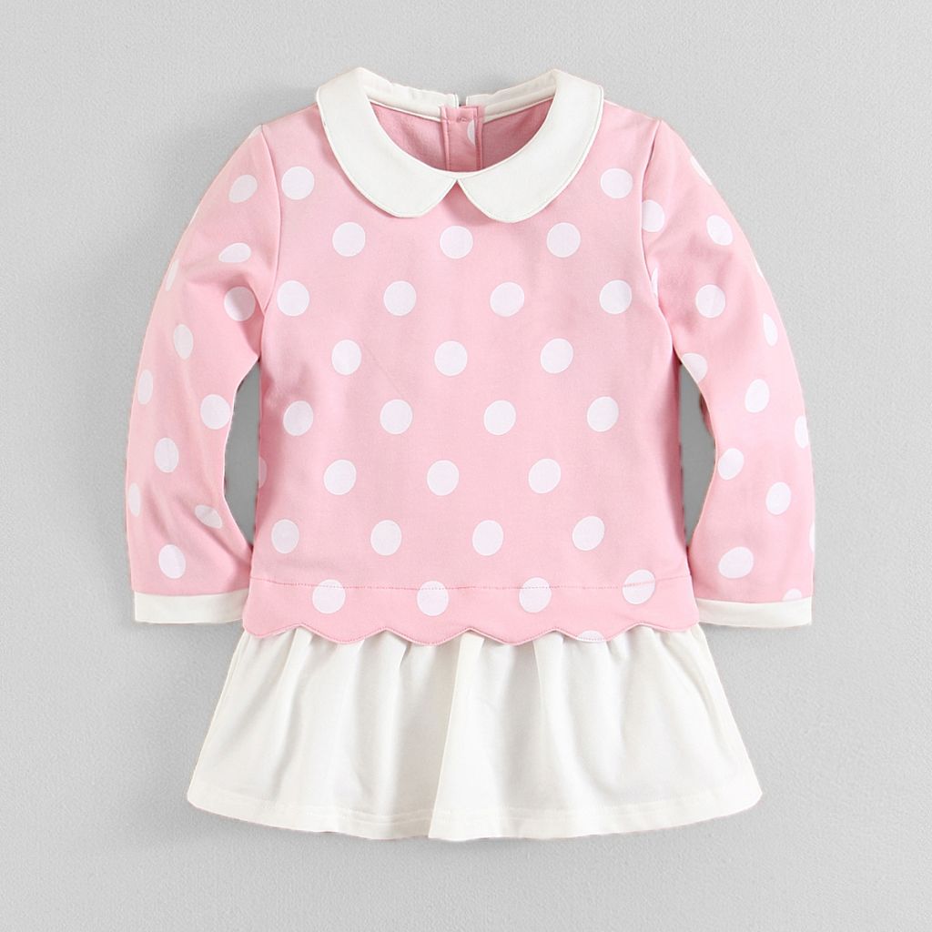Wholesale Baby clothes cute fleece dress