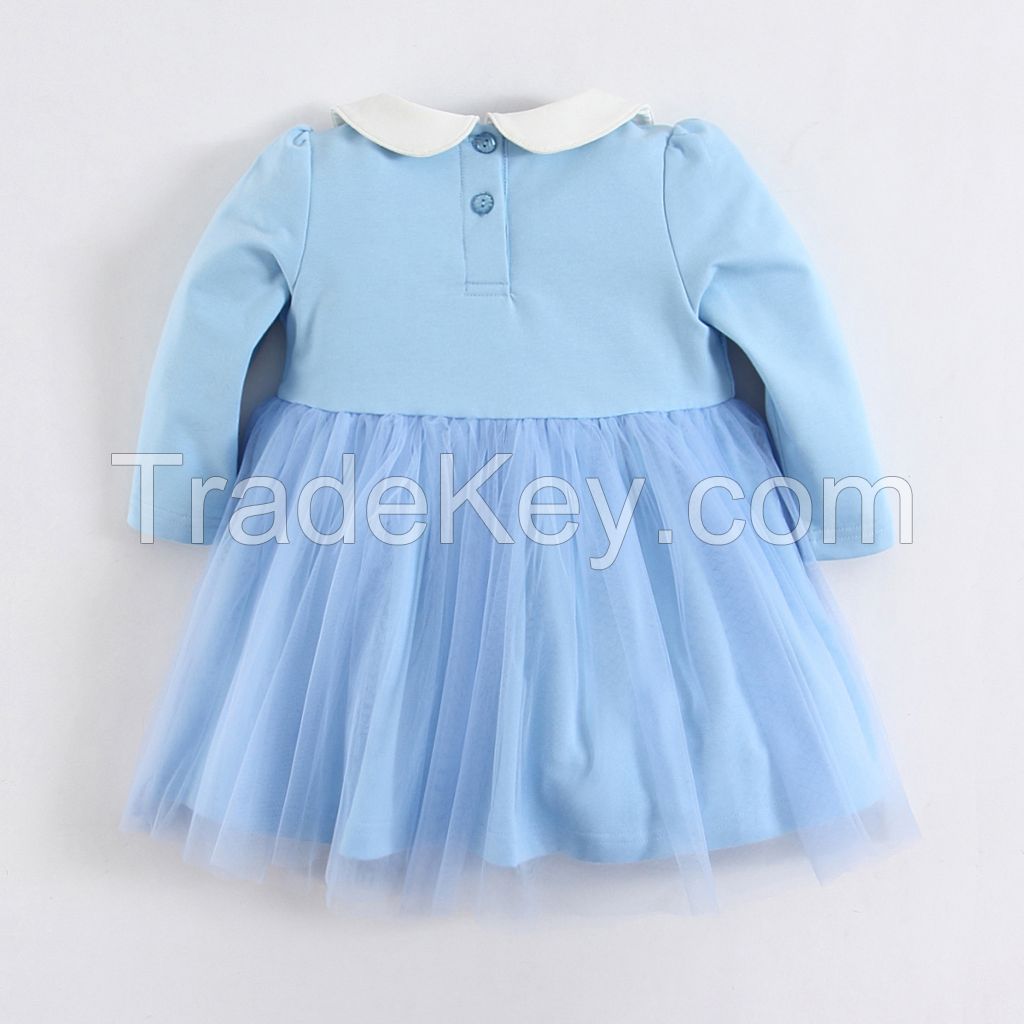 Baby clothes girl fleece dress