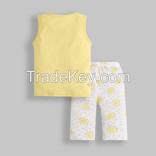 Babies Clothes Baby Clothes Sets Baby Gril Sets Kids Set Summer Sets vest shorts