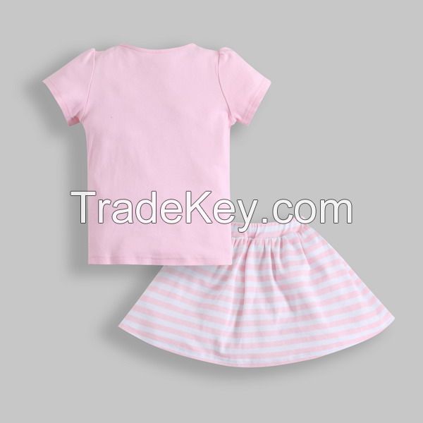 Pretty Baby Clothes Set Baby Clothing Sets Baby Girl Sets Kids Set Summer Sets short tee skirt