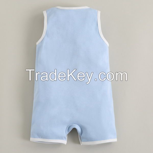 Cotton Baby Romper Plain Baby Clothes Baby Boy Jumper Baby Summer Sunsuit Cotton Fabric