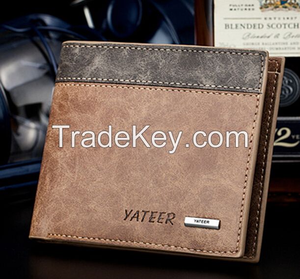 Mens PU leather Wallets