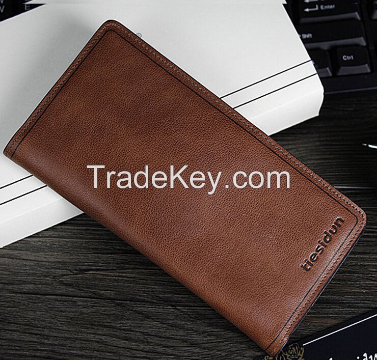 Wholesale Best Mens Leather Wallet Money Clip Card Holder