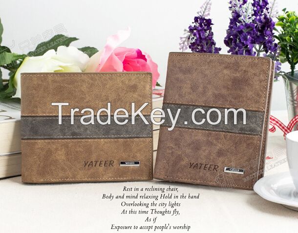Mens PU leather Wallets