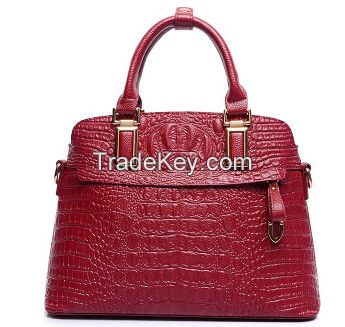 2016 High Quality Cheap Woman Genuine Leather Handbag Genuine Leather Designer Handbag Women Leather Handbag