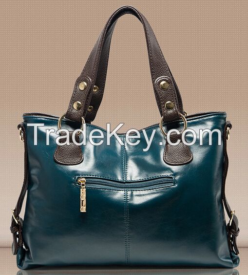 Leather Handbag Fashion Elegance Ladies Handbag Soft Pu Bag Leather Women European And American Style