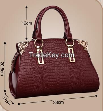 Professional Design Fashion Style Genuine Leather Lady Leather Handbags (All Color & Sizes) Wholesale China 
