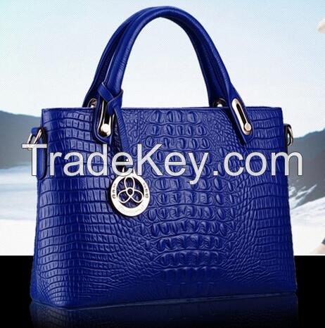 Attractiv color Genuine Leather Women Handbags