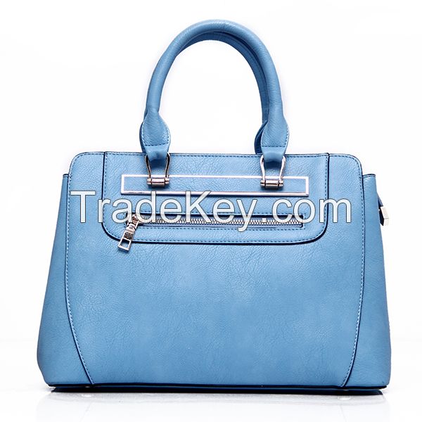 ladies fashion woman hand bag 2015 designer blue