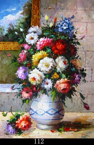 flower oil painting