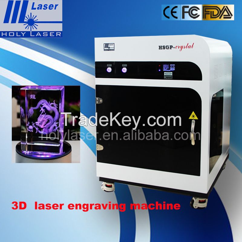 3d crystal laser engraving machine