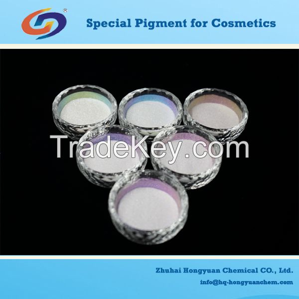 cosmetic grade color changing(chameleon) pearl pigment pearl powder