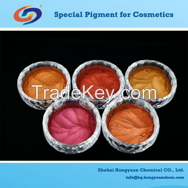 pearl effect pigment for cosmetics make up