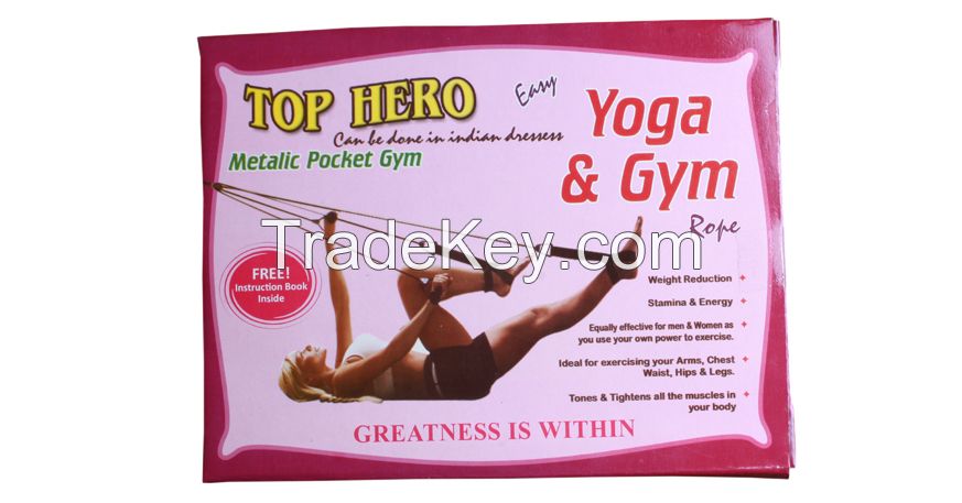 Pocket Gym Rope Free Aluma Wallet