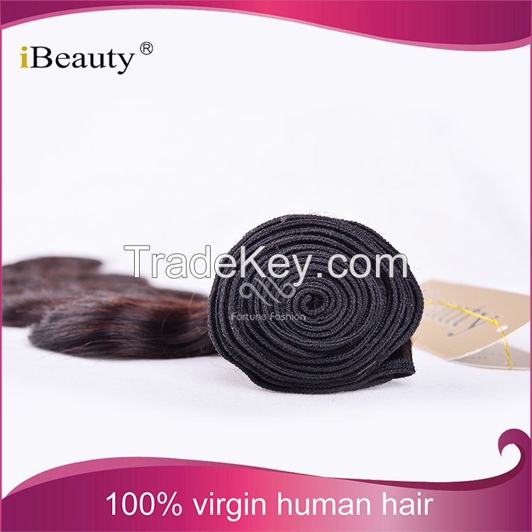 2015 Guanghzou reliable real virgin brazilian human hair body wave hair extension at wholesale price