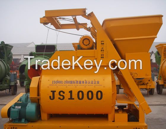 JS compulsory concrete mixer