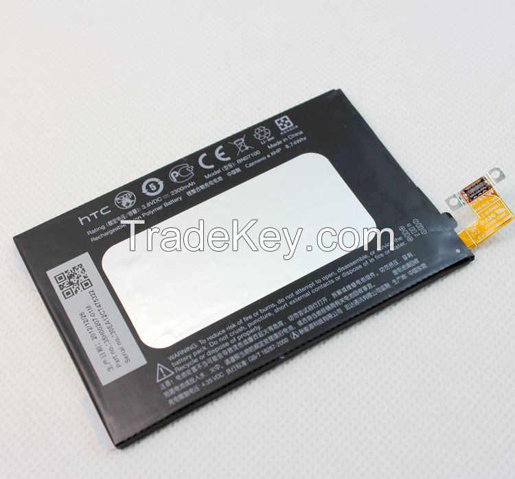 3350mAh Li-Polymer Batteries Mobile Phone Battery For Mobile Phone HTC One M7
