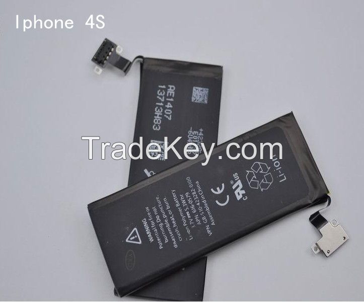 High Power 1430mAh Mobile Phone Built-in Batteries for Iphone 4s