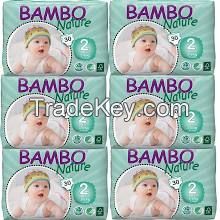 Pure Cotton Bambo Nature Baby Diapers
