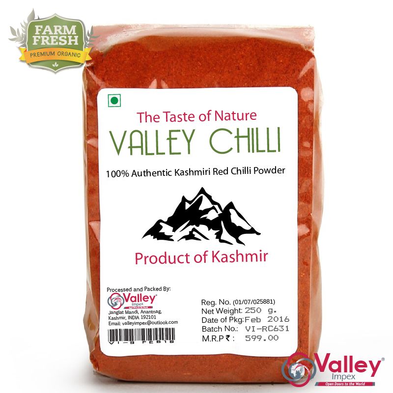 Red Chilli Powder Kashmiri Organic