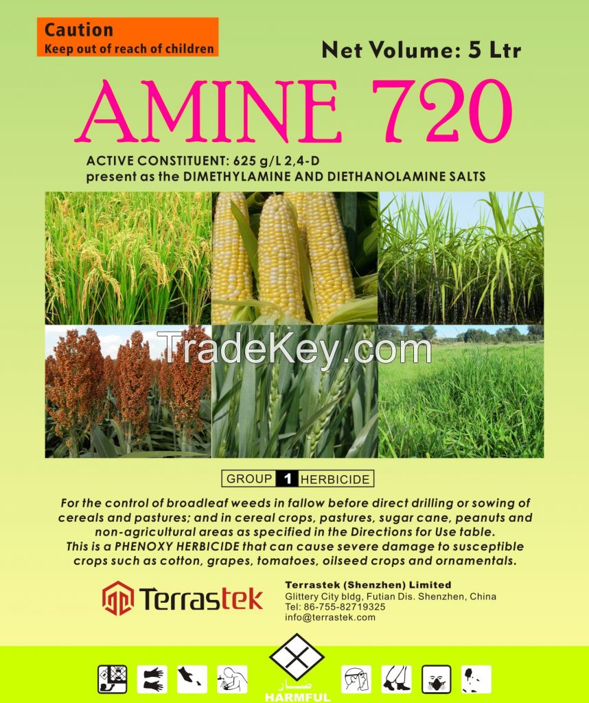 Herbicide 2,4 D amine salt 720SL, 860 SL