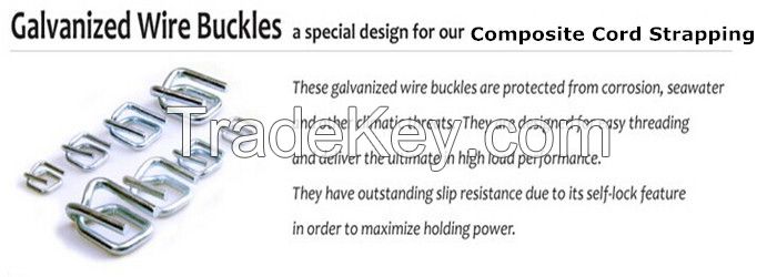 BST 50mm Wire Cord Strap Buckles for Pallet Bundling