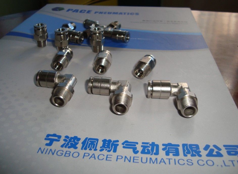 nickel plated brass push in fittings