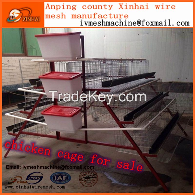 poultry farm equipment: galvanized chicken cage for sale