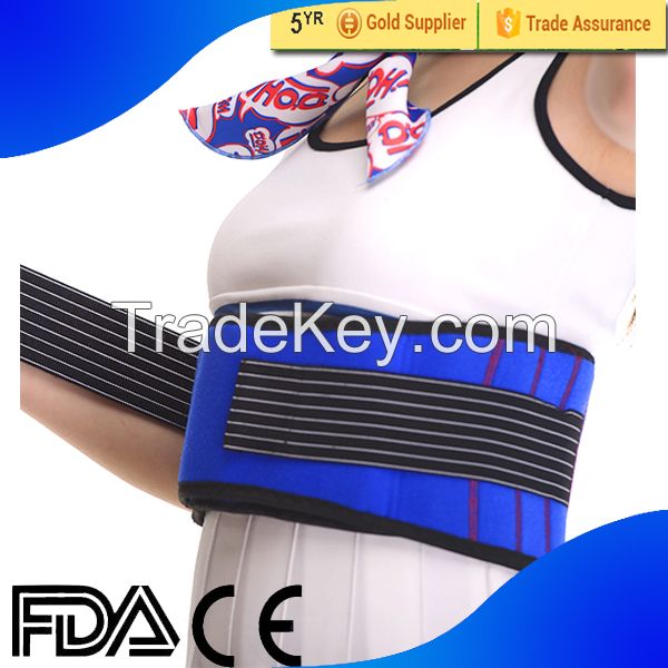 Tourmaline thermal magnetic waist support, waist brace