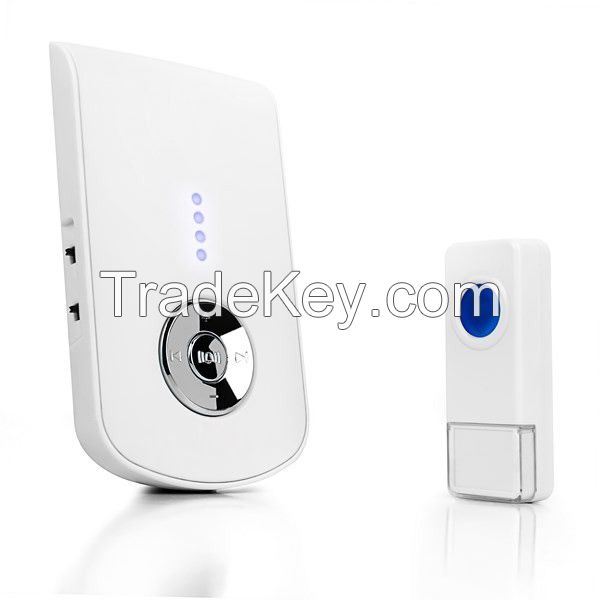 Wireless mp3 music doorbell with push button and waterproof function