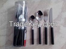 Stainless Steel Tableware,ceramic Handle Stainless,tableware Stainless Knife/fork/spoon,promotional Tableware, Plastic Handle Tableware    Promotional Stainless Steel Tableware