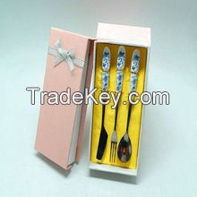 Stainless Steel Tableware,ceramic Handle Stainless,tableware Stainless Knife/fork/spoon,promotional Tableware, Plastic Handle Tableware    Promotional Stainless Steel Tableware