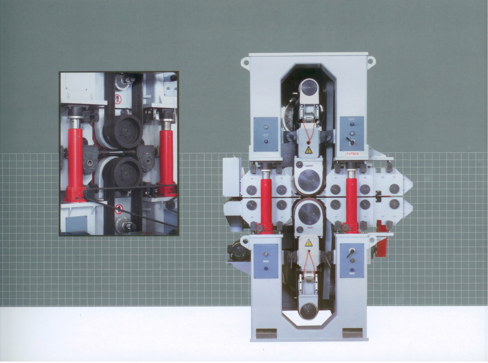 Double Decks Sanding Machine