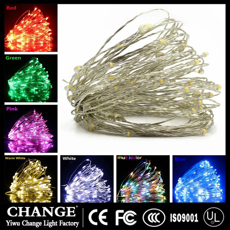 Solar Battery USB LED Copper Wire Fariy String Lights for Holiday Christmas Party Wedding decoration