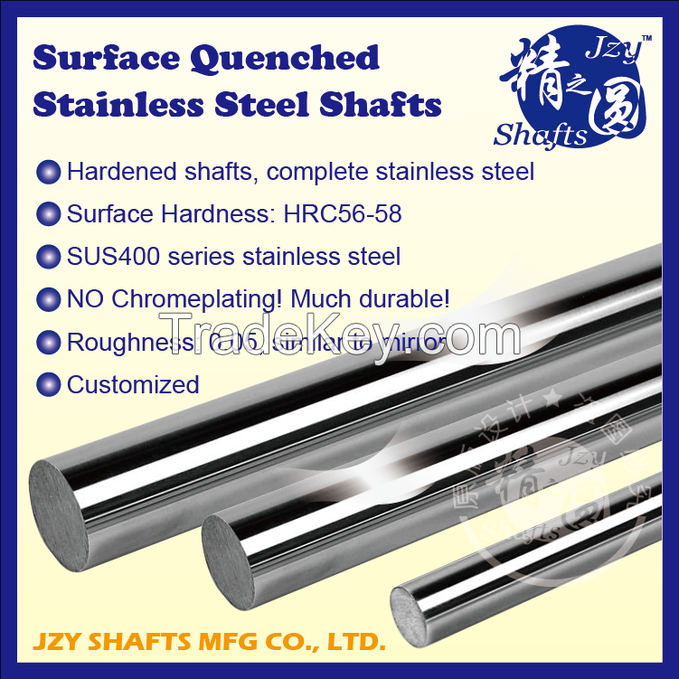 SUS400 series stainless steel hardened bright round bar HRC56-58 surface roughness 0.05 similar to mirror