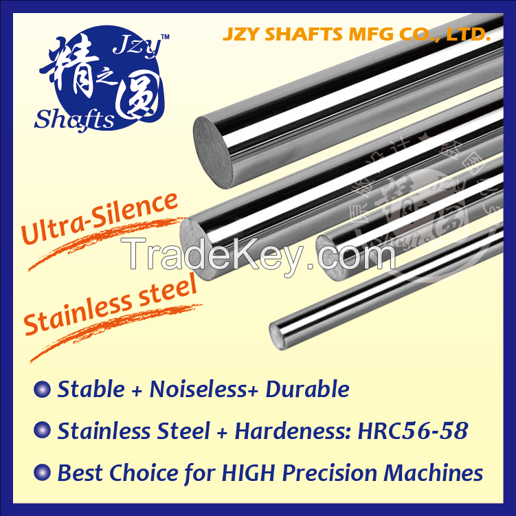 SUS400 series stainless steel quenched linear shaft HRC56-58 surface roughness 0.05 similar to mirror high precision