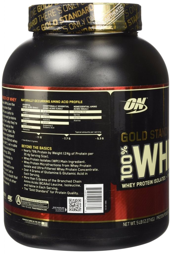 Optimum Nutrition 100% Whey Gold Standard, Double Rich Chocolate