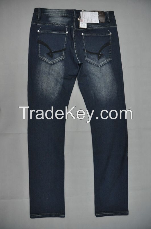 kp007 2015 New Style Blue Jeans! Men's brand jeans!Design any pattern u want!