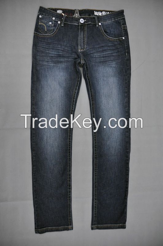 kp006 2015 New Style Blue Jeans! Men's brand jeans!Design any pattern u want!