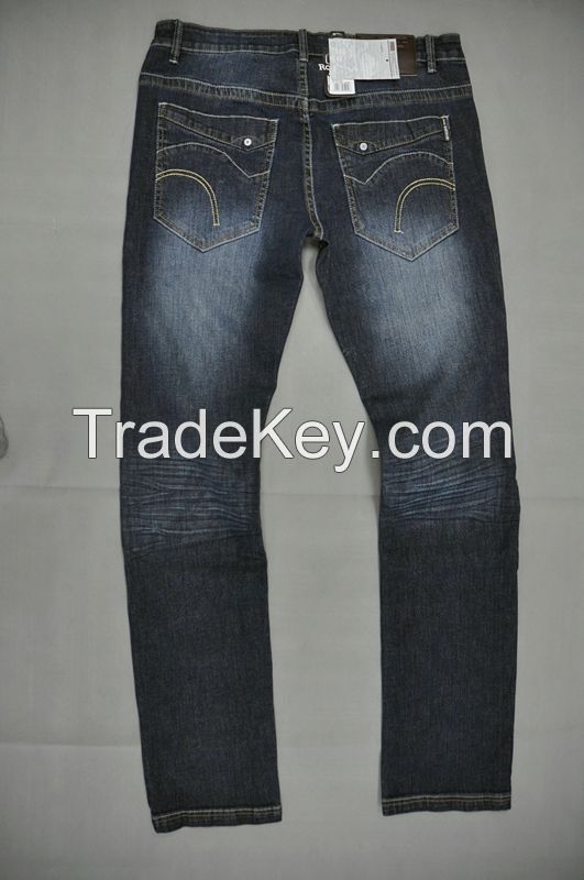 kp006 2015 New Style Blue Jeans! Men's brand jeans!Design any pattern u want!