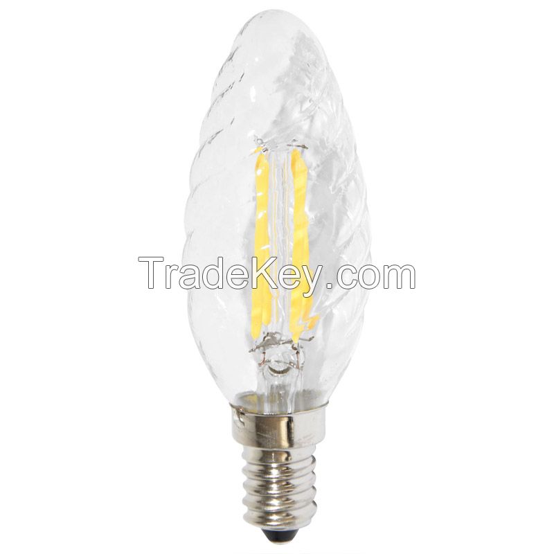 C35s High Power LED Filament Bulb with E26 E27 Base
