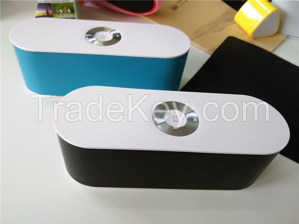 Hot Sale Colorful Wireless Bluetooth Stereo Speaker with High-quality Sound and USB Charging Port
