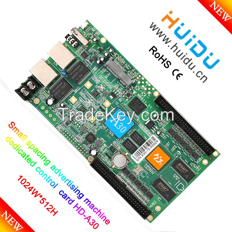 led sign board controller 3G card HD-A30 with CE