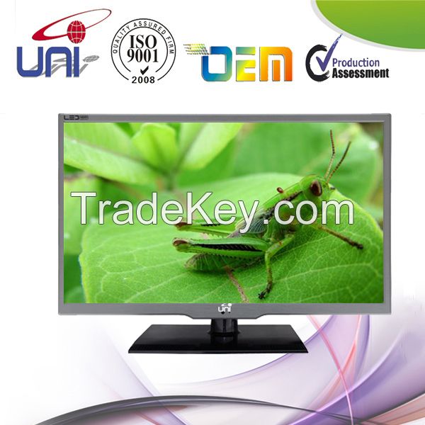 Small Size 23.6/21.5/18.5/15.6 E-LED TV with High Resolution