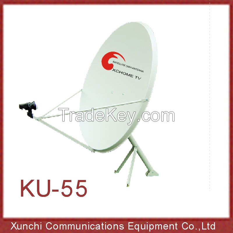 Outdoor Satellite Dish Antenna Ku Band 55cm