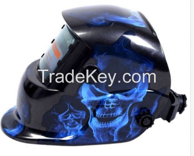 Solar Powered auto darkening welding helmet
